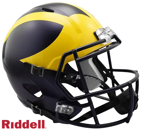 MICHIGAN WOLVERINES NCAA SPEED REPLICA HELMET